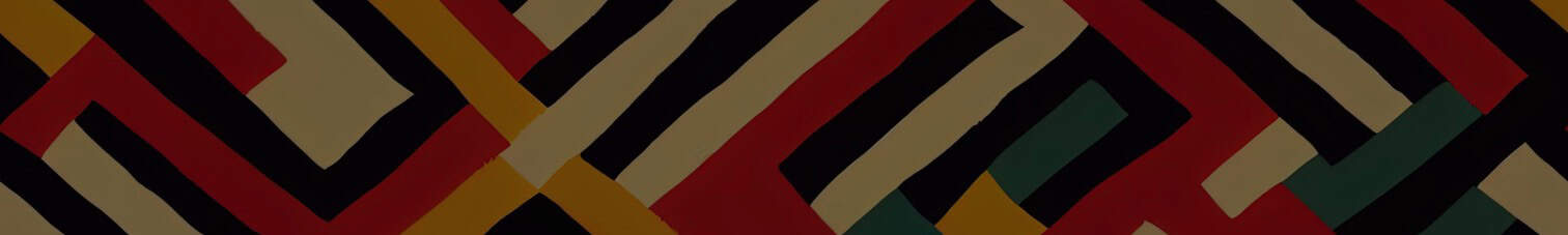 BlackSpace logo with vibrant geometric patterns representing Black culture and community.